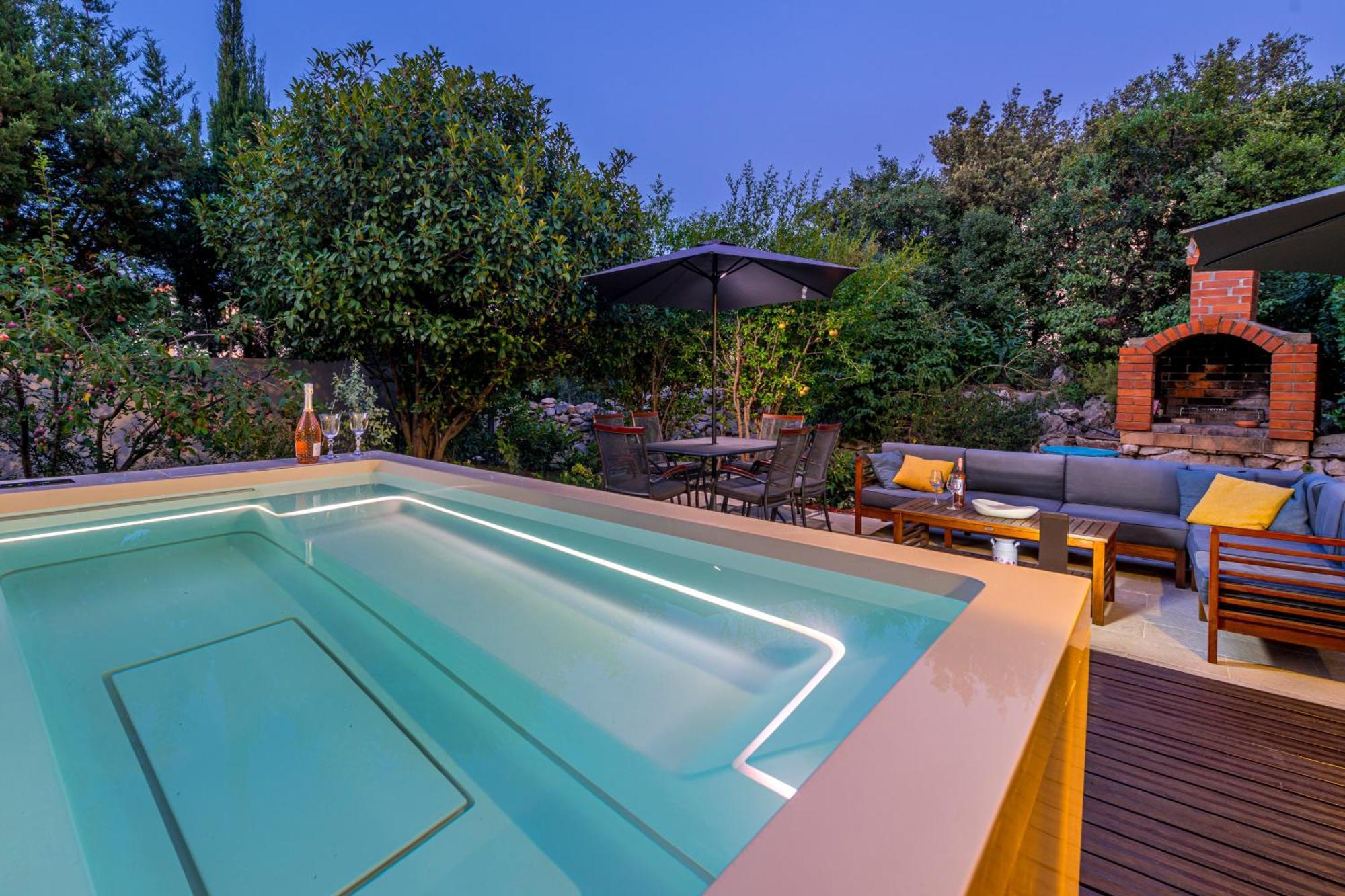 Apartment With Terrace And Mini Pool Green Gold Dubrovnik Luaran gambar